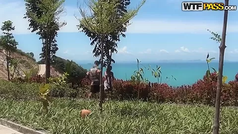 Russian student 18+ Bella entertaining in Thailand