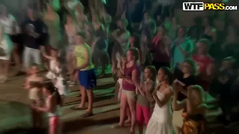 Hot bitches like to have hardcore sex after parties