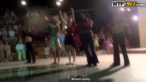 Hot bitches like to have hardcore sex after parties