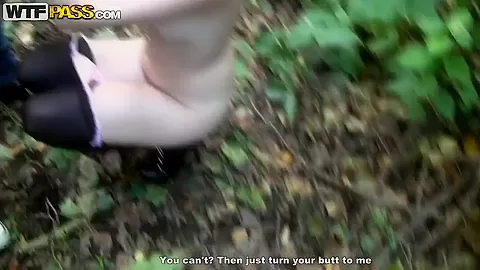 Sexy blonde Yani decided to fuck with a stranger in the park