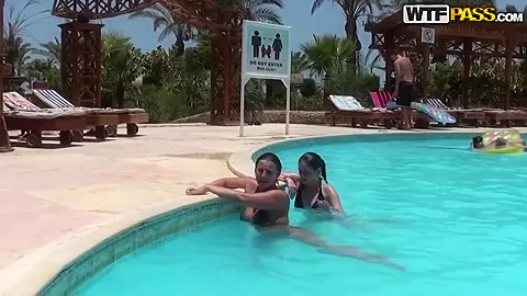 Me and three sexy girls on a vacation in Egypt casting Lexxis and Zuzka