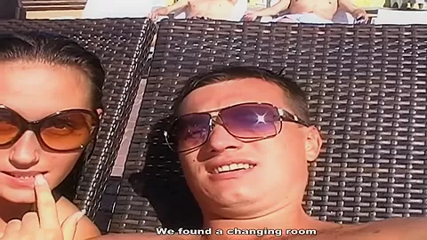 Viktoria's amusement with her boyfriend's dick