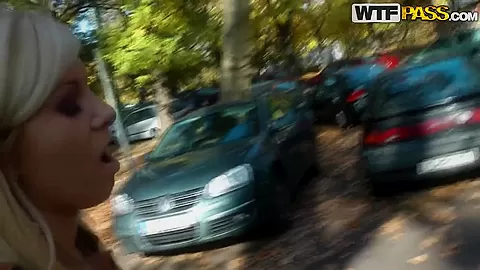 Blonde Dona wants public sex at the park to tame her wild urges