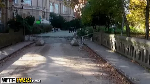 Blonde Dona wants public sex at the park to tame her wild urges