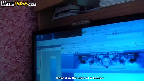 Amateur brunette gagging on a long white pecker