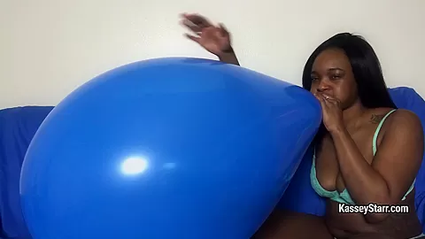 Kasseystarr in 27 Inch Balloon Blow To Pop - FanCentro
