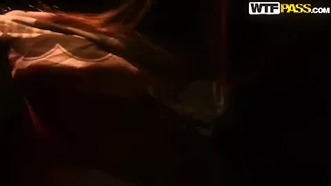 Sexy young and amateur couple fucks in the public place