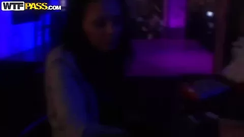 Bella, just came here just for dance, and she will get cum in her mouth