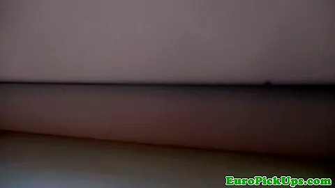 Public euro pulled and titfucked before sex