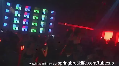 SpringBreakLife Video: Club Girls Up The Skirt