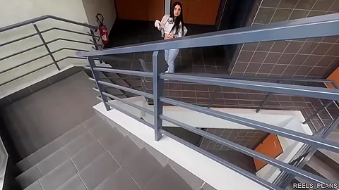 Chilean Model With Perfect Ass Fucked Hard In An Elevator And In The Toilet By 2 Fake Agents !!