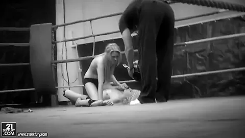 Black-and-white catfight video waits for you