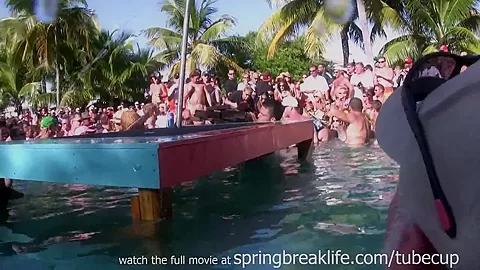 SpringBreakLife Video: Pool Party Wet T-Shirt Contest