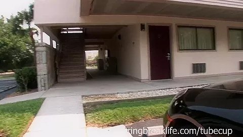 SpringBreakLife Video: Naked In Public - Cop