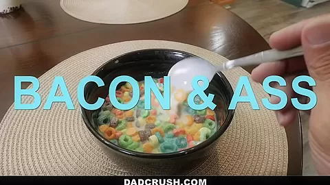 DadCrush - Hot teen 18+ Seduces Her Stepdad While Step moms Gone