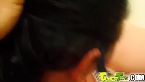 Tamed Teens teen 18+ girl's move up in porn and satisfy three cocks