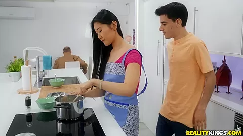 Jordi & Katana in Cooking With Katana - RealityKings