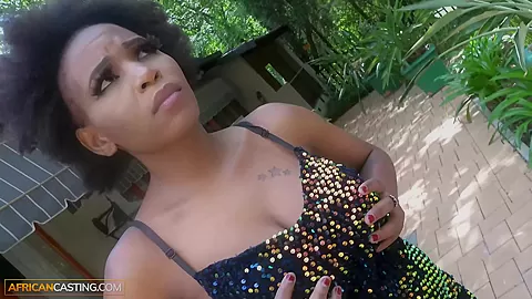 African Casting - Black Diva Dicked Down By Her Agent In Model Audition