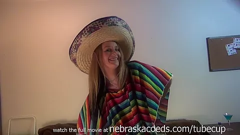 cinqo de mayo party sombrero poncho college amateur masturbator