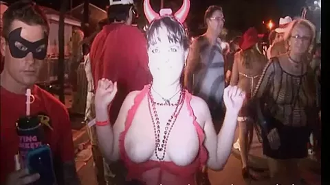 real girls naked at fantasy fest key west