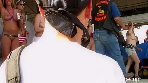 getting a biker rally wet tshirt contest started in iowa