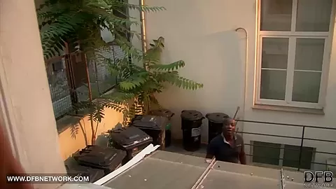 Cuckold licks pussy watches wife fucked by black man