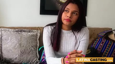Cute 19yo Colombian Ass Stretched In Homemade Casting