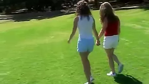 Naughty amateur lesbians licking pussy