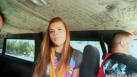 Poor lil Ariel takes a ride on the Bang Bus