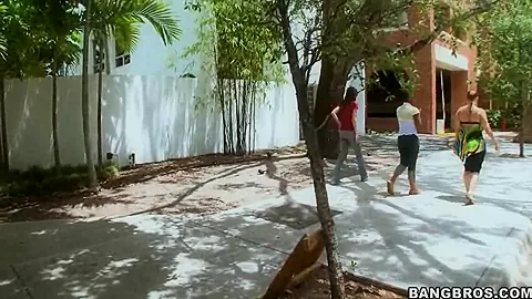 I pick up sexy chick Stacey with natural tits