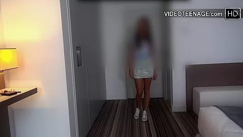 casting of 18 year old lovely french brunette