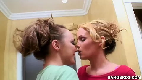 Amazing hot lesbian with her friend having sex