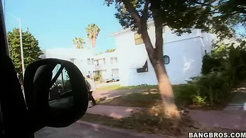 Chubby amateur Brittney gets filmed on the street