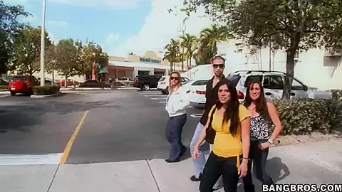 Chubby amateur Brittney gets filmed on the street