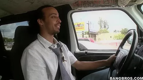 Two horny dudes are looking for Carmen on streets