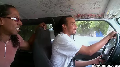 Two horny dudes are looking for Carmen on streets