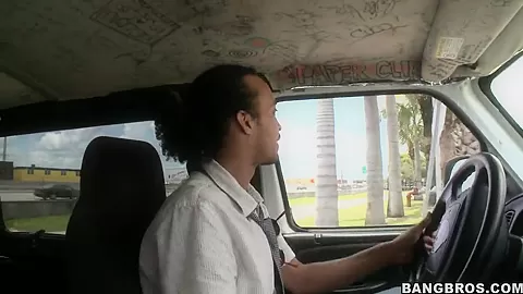 Two horny dudes are looking for Carmen on streets