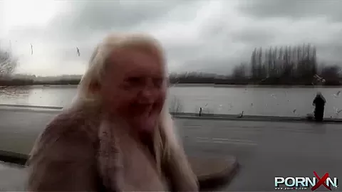 Fabulous pornstar in Exotic Public, Outdoor xxx video