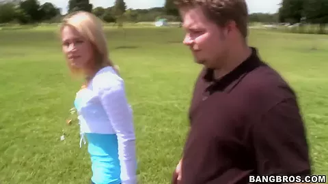 Beautiful blonde girl Tatiana makes blowjob her friend