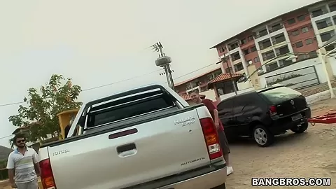 Young Sylvia - horny Latina that loves big cars and huge dicks