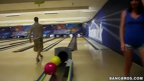 Fuck Team Five goes to a sweet bowling alley
