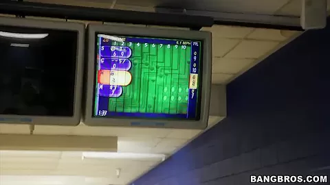 Fuck Team Five goes to a sweet bowling alley