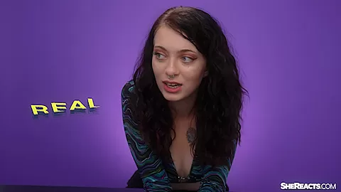 REAL OR FAKE? Huge Cumshot Edition – She Reacts