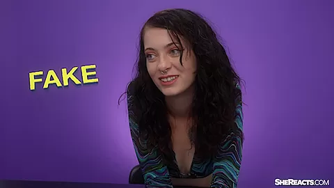 REAL OR FAKE? Huge Cumshot Edition – She Reacts