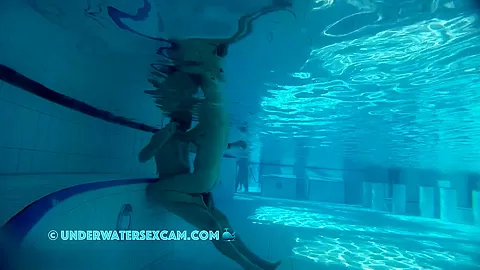 Her Big Tits Move Easily Up And Down In The Warm Water