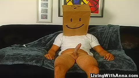 Stunning Anna fucking with a real smiley face man