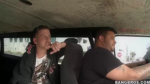 Two filthy dudes rides in hope to find Jewelz