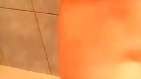Hairy Chick Takes A Shower And Washes Sperm From Her Flooded Ass After Anal Sex