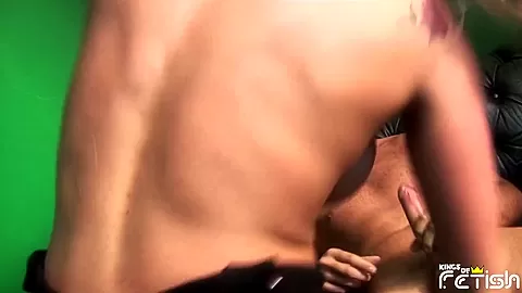 Nasty blonde babe enjoys having rough double penetration in dirty gangbang