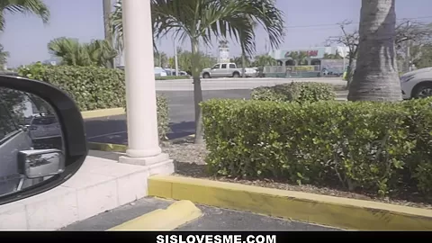 SisLovesMe - Latin Babes Flash Their Tits In Public